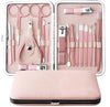 18/15/13/10 pcs Rose Gold Nail Clipper Set